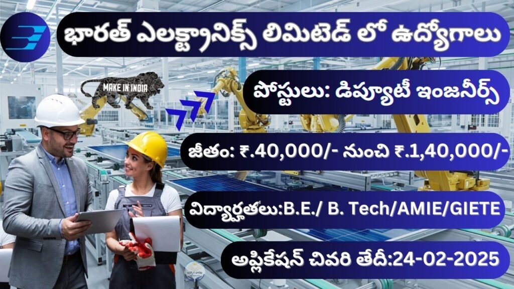 BEL Ltd Jobs Recruitment 2025
