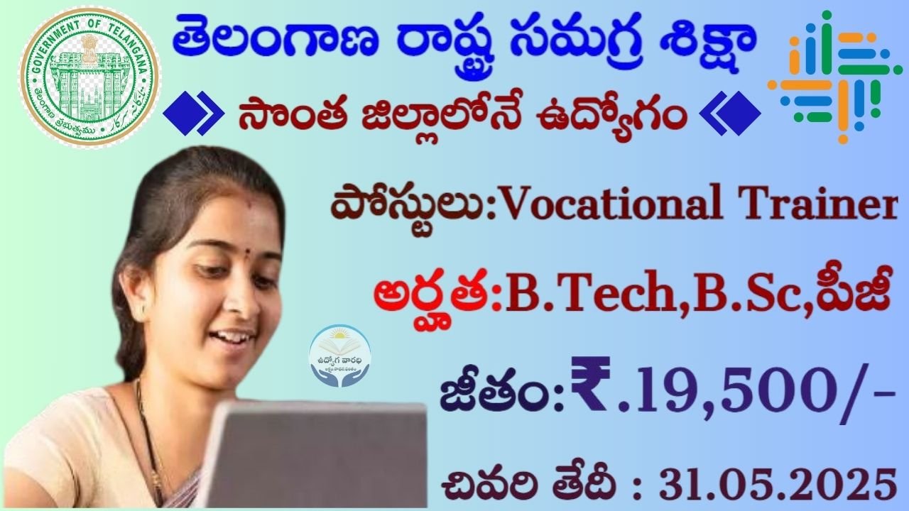 TS Samagra Shiksha Recruitment 2025