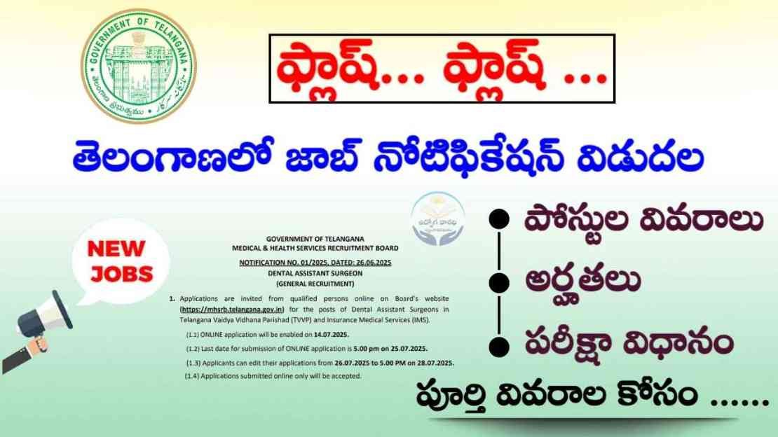 TG JOB NOTIFICATION 2025