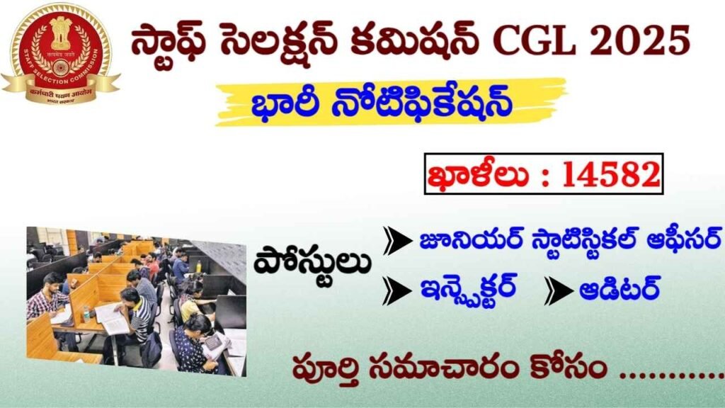 SSC CGL Notification 2025