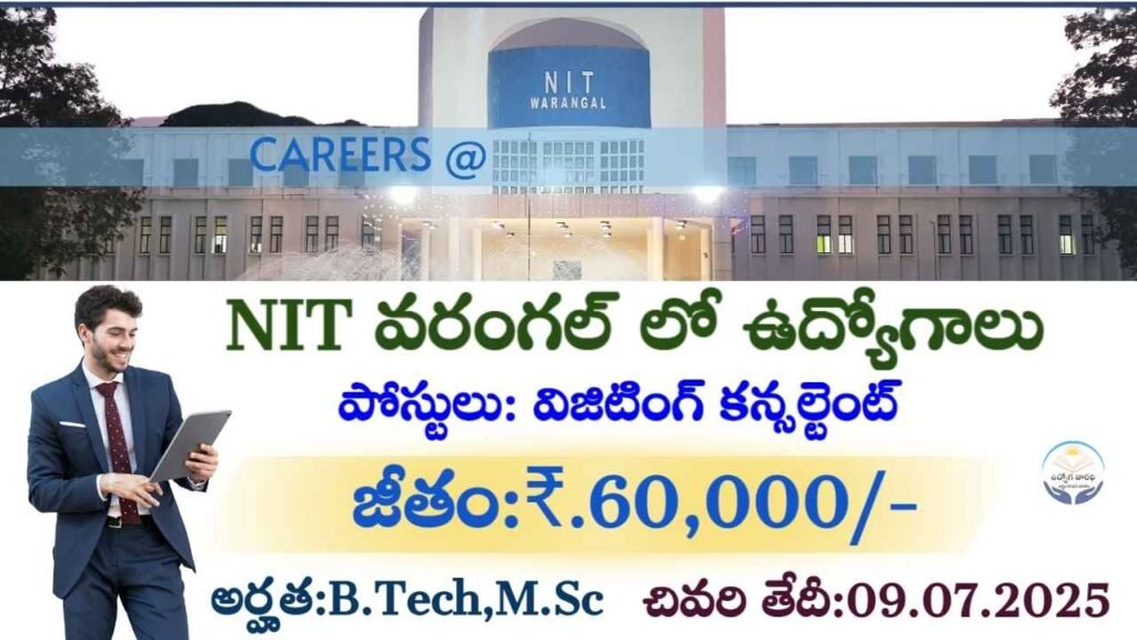 NIT Warangal Recruitment 2025