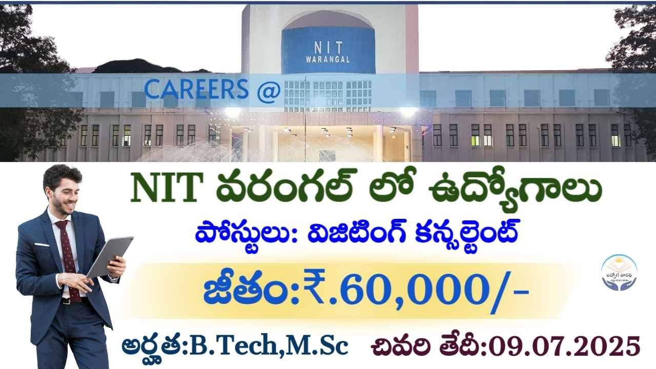 NIT Warangal Recruitment 2025